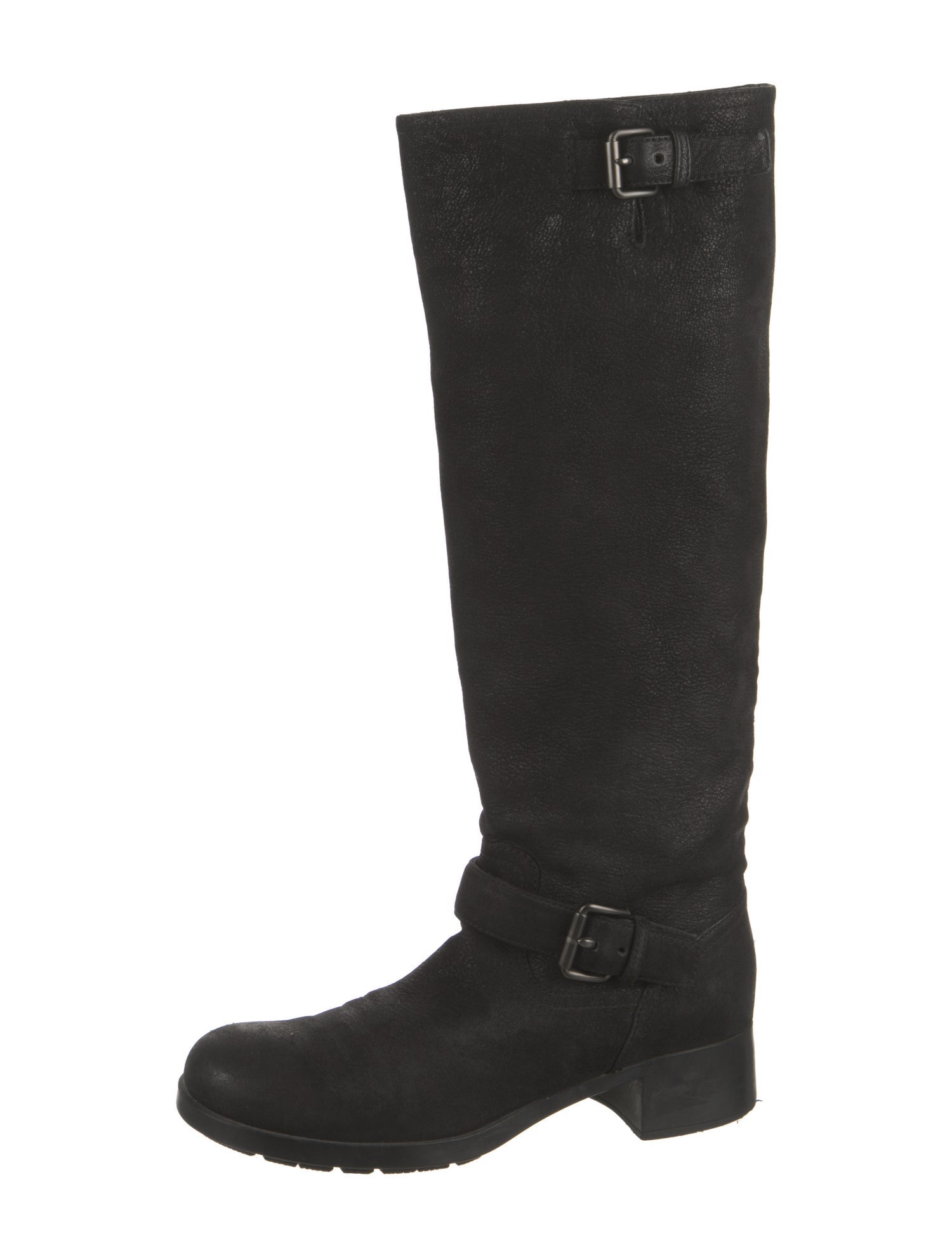 Prada Sport Nubuck Riding Boots