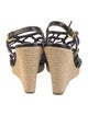 Prada Sport Leather Braided Accents Espadrilles