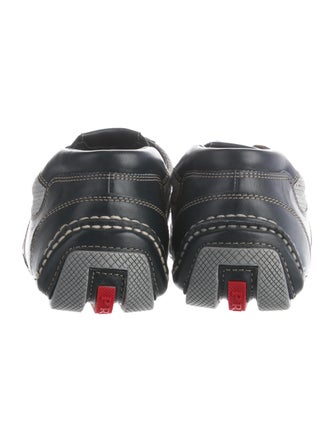 Prada Sport Signature Logo Leather Athletic Sneakers