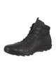 Prada Sport Leather Lace-Up Boots