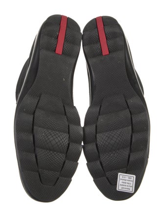 Prada Sport Leather Lace-Up Boots