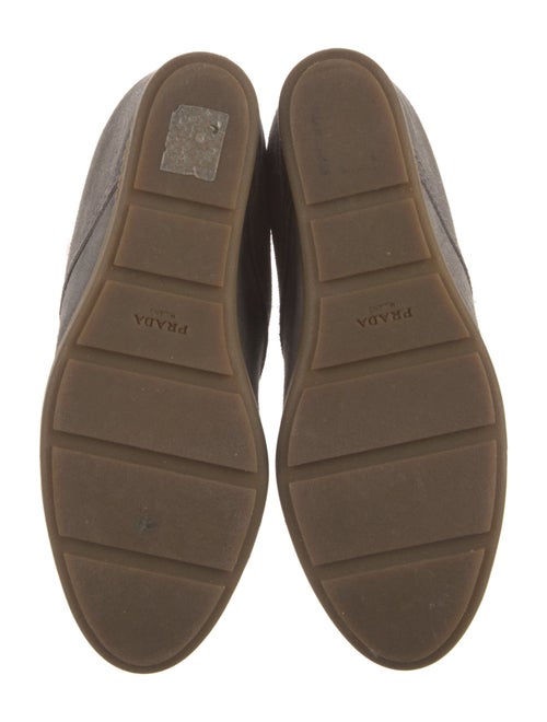 Prada Sport Suede Lace-Up Boots