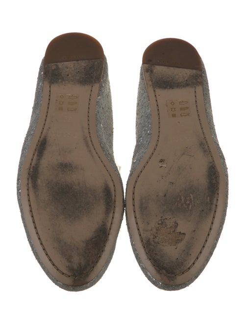 Prada Sport Glitter Glitter Accents Ballet Flats