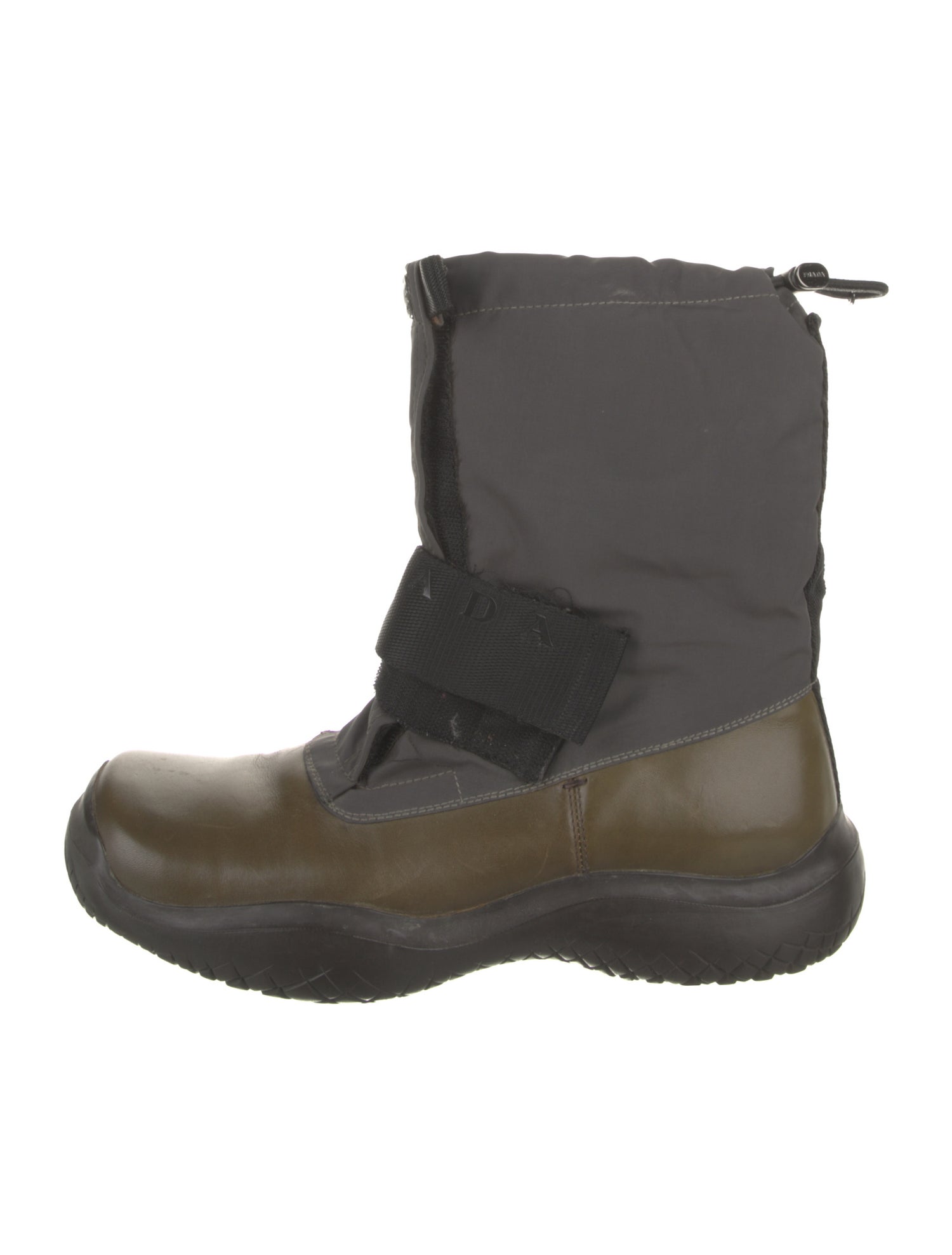 Prada Sport Vintage Leather Boots