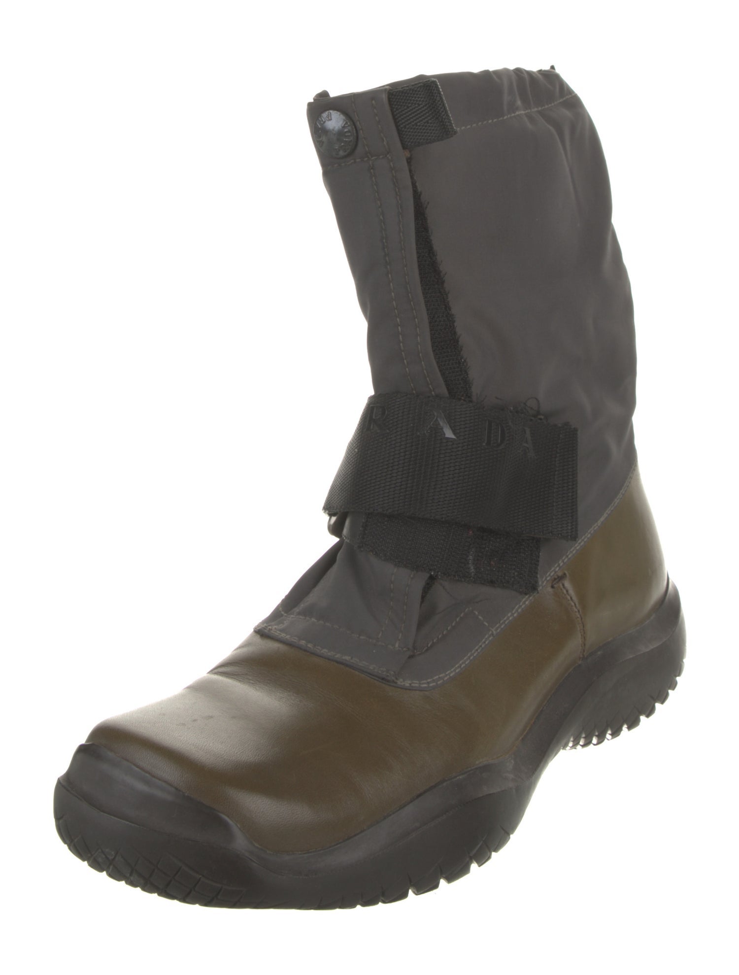 Prada Sport Vintage Leather Boots