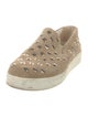 Prada Sport Suede Studded Accents Sneakers