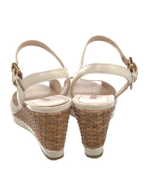 Prada Sport Patent Leather Slingback Pumps