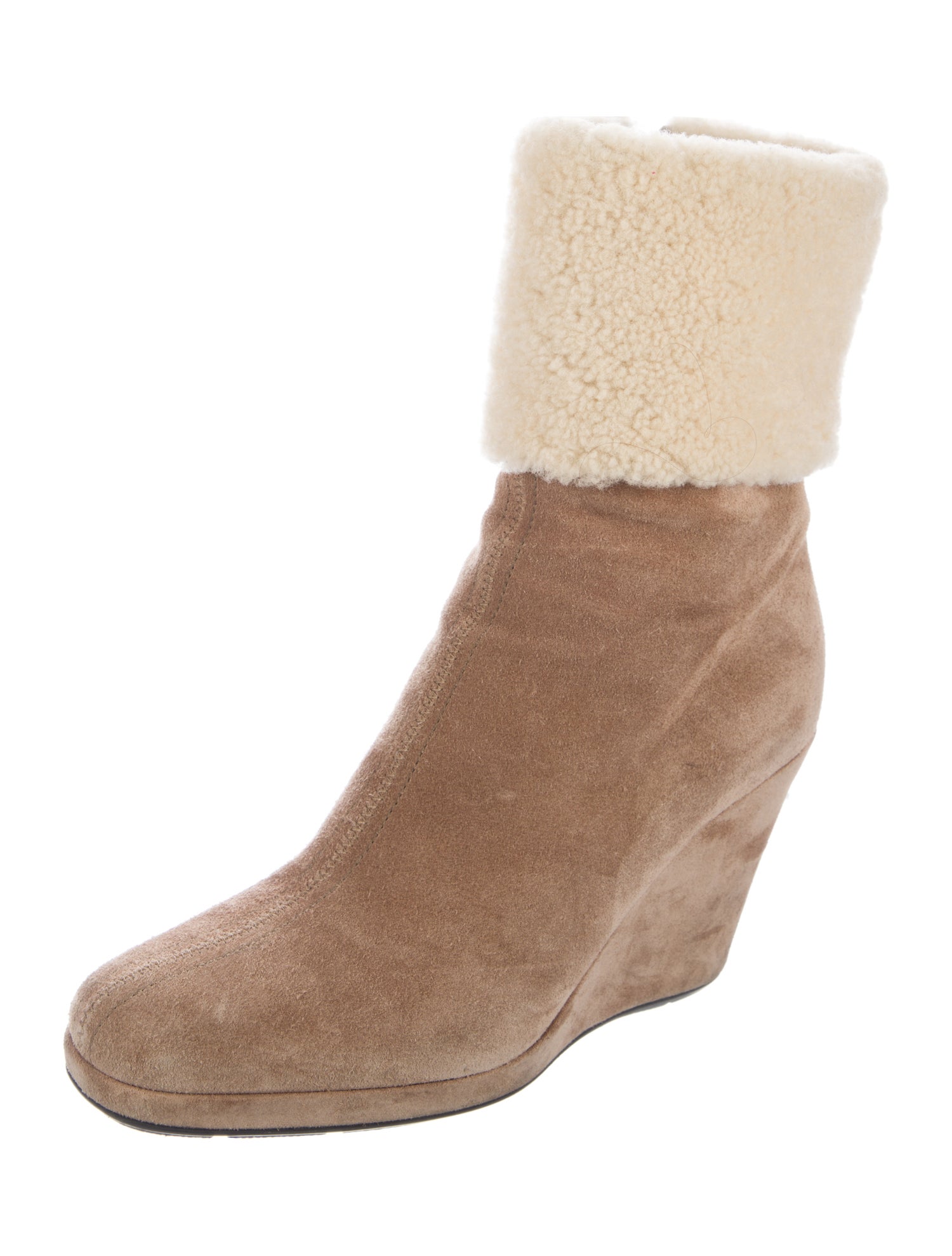 Prada Sport Suede Sock Boots