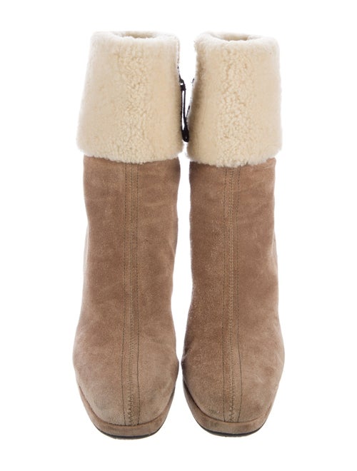 Prada Sport Suede Sock Boots