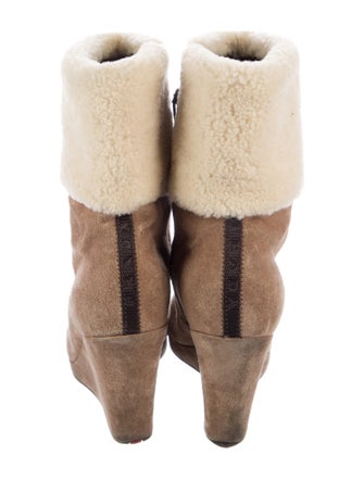 Prada Sport Suede Sock Boots