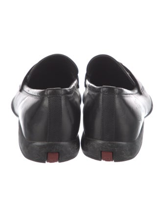 Prada Sport Leather Loafers