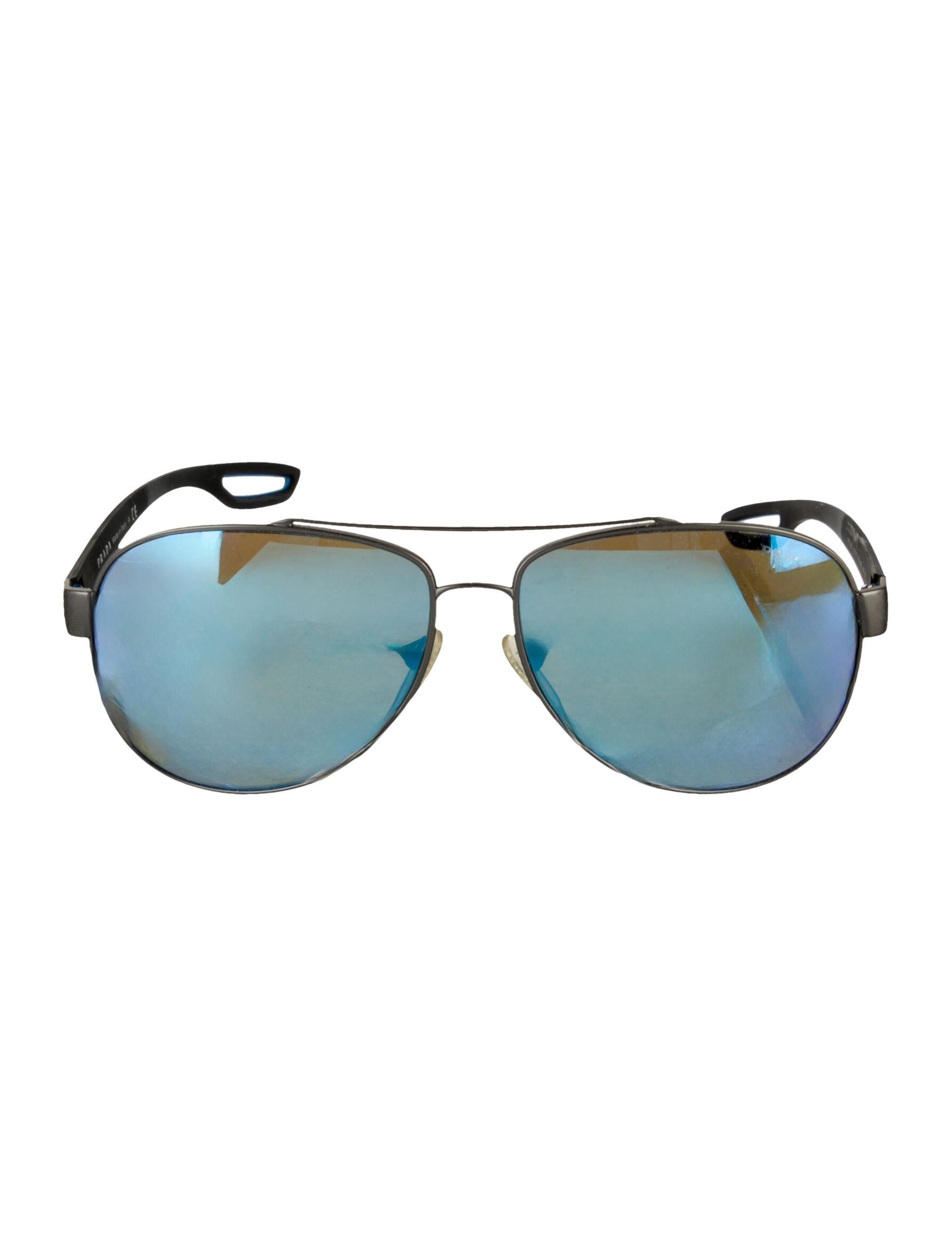 Prada Sport Aviator Mirrored Sunglasses