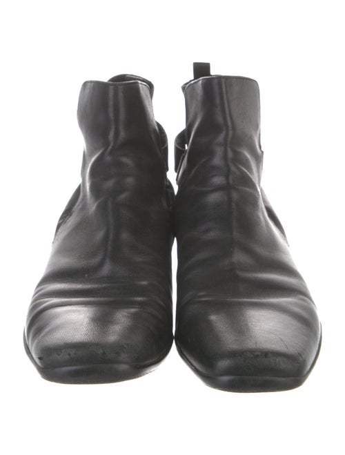 Prada Sport Late 1990's - Early 2000's Leather Chelsea Boots