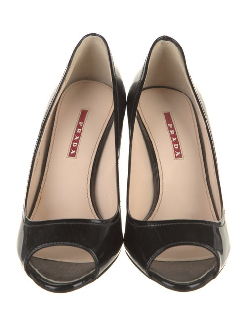 Prada Sport Patent Leather Pumps