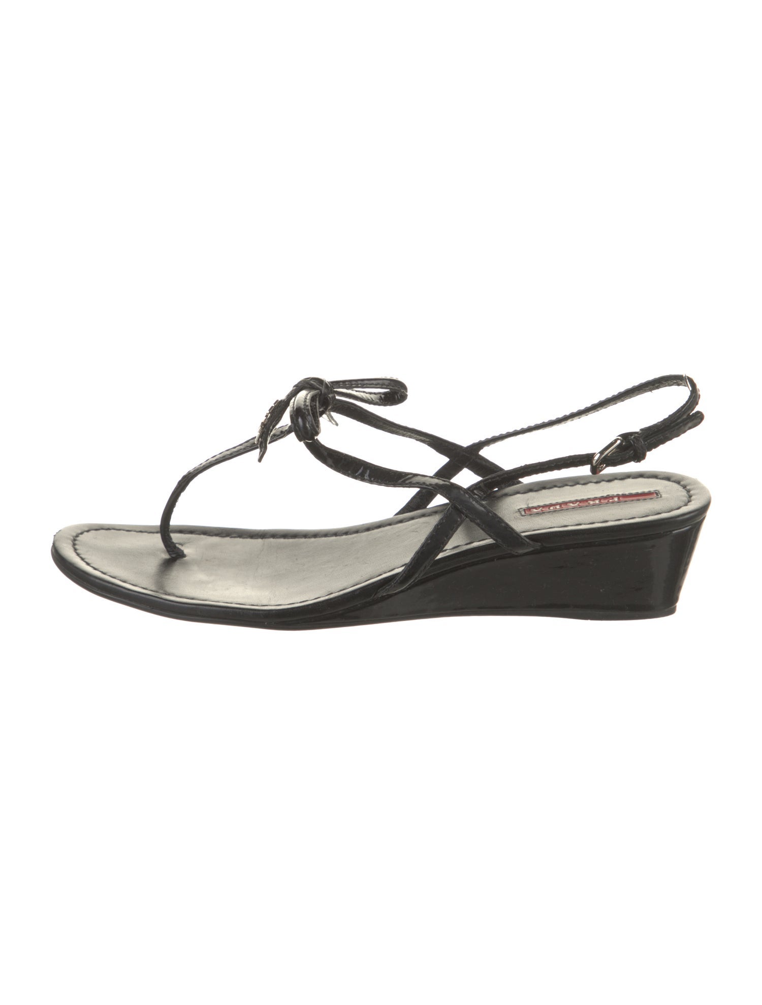 Prada Sport Vintage 2010 T-Strap Sandals