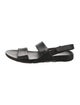 Prada Sport Late 2000's - Early 2010's Leather Slingback Sandals
