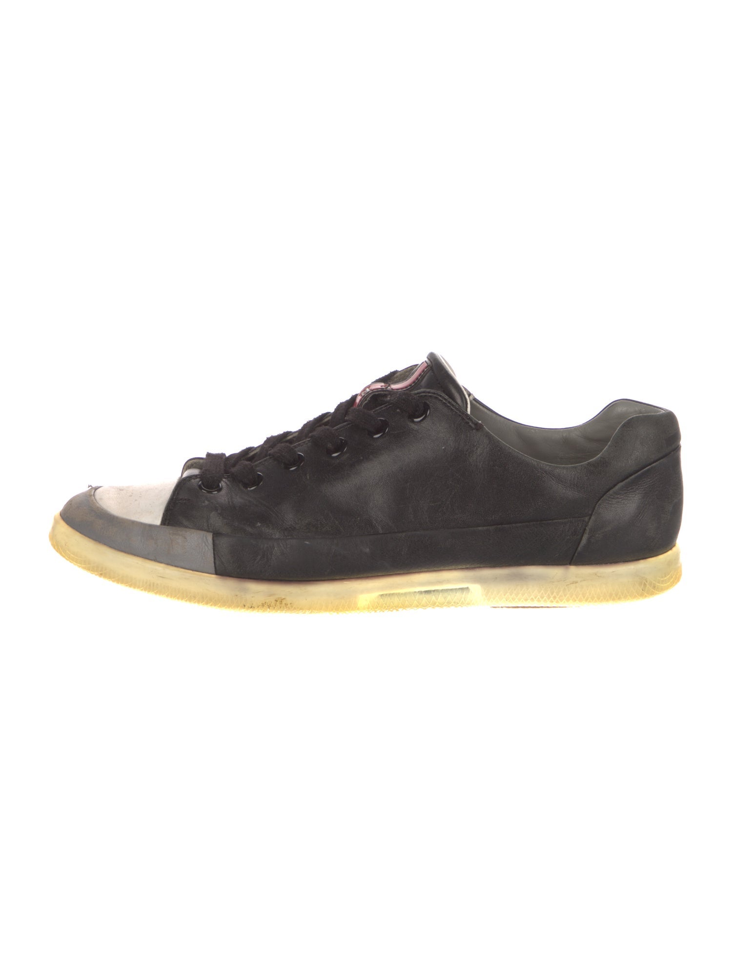Prada Sport Leather Sneakers