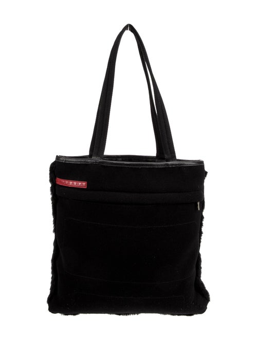 Prada Sport Fur Messenger Bag