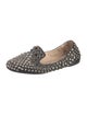 Prada Sport Leather Studded Accents Loafers