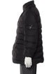 Prada Sport 2013 Enameled Metal Triangle Puffer Coat