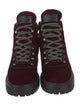 Prada Sport Velvet Combat Boots