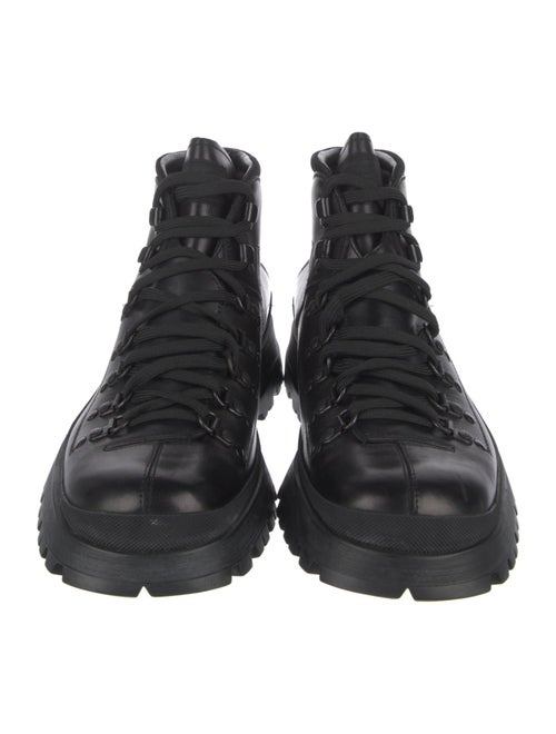 Prada Sport Leather Hiking Boots