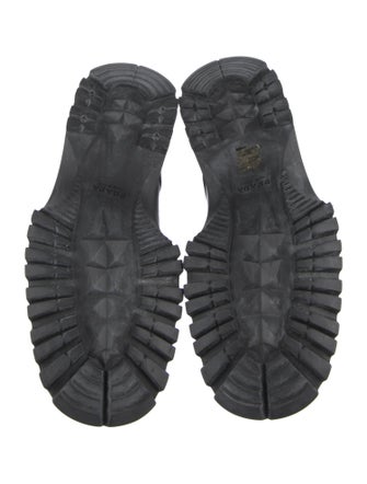 Prada Sport Leather Hiking Boots