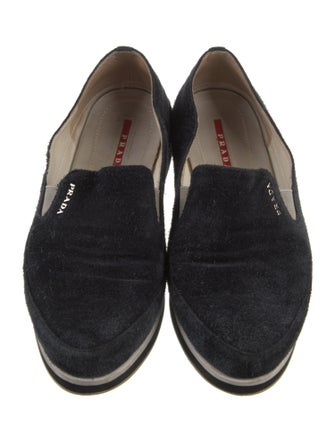 Prada Sport Suede Loafers