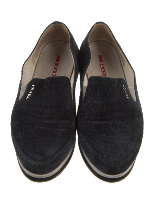 Prada Sport Suede Loafers