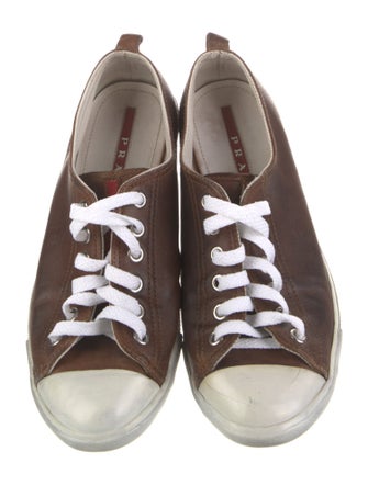 Prada Sport Leather Sneakers