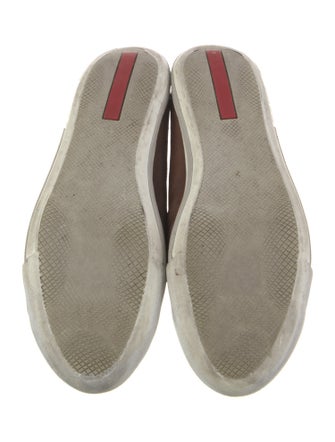 Prada Sport Leather Sneakers