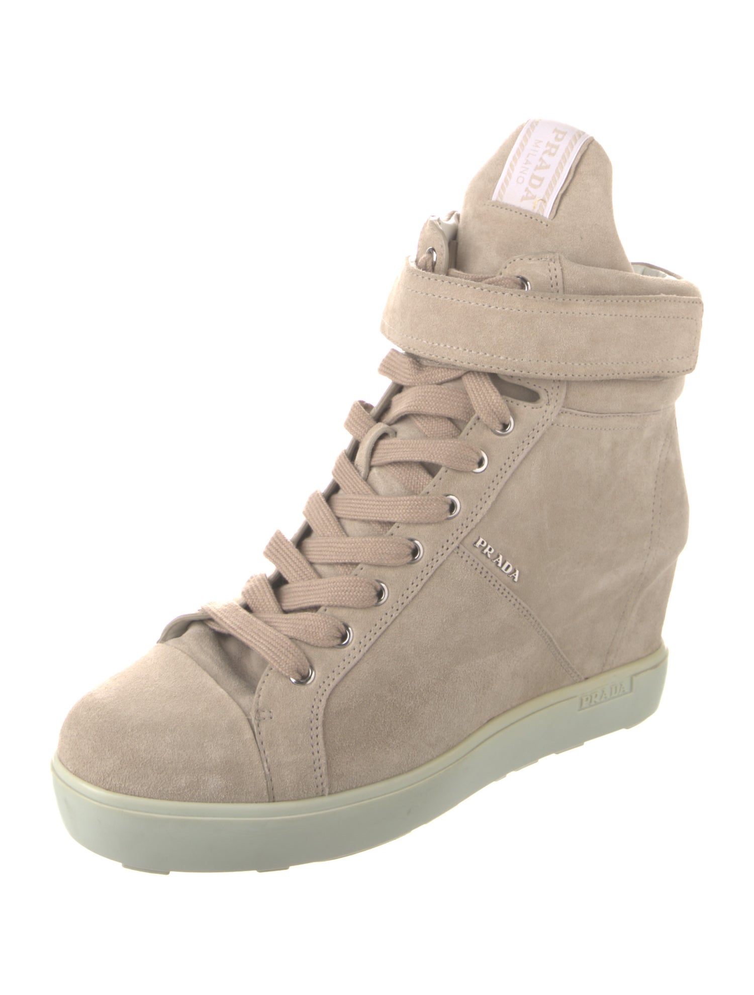 Prada Sport 2010's Suede Lace-Up Boots