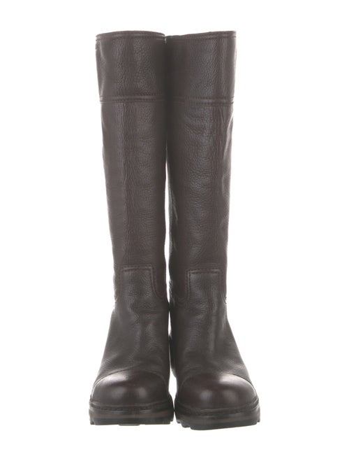 Prada Sport Late 2000's - Early 2010's Leather Riding Boots