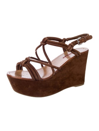 Prada Sport Suede Sandals