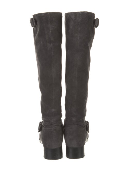 Prada Sport Riding Suede Riding Boots