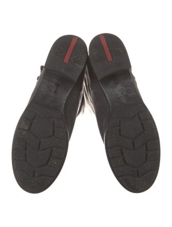 Prada Sport Riding Suede Riding Boots