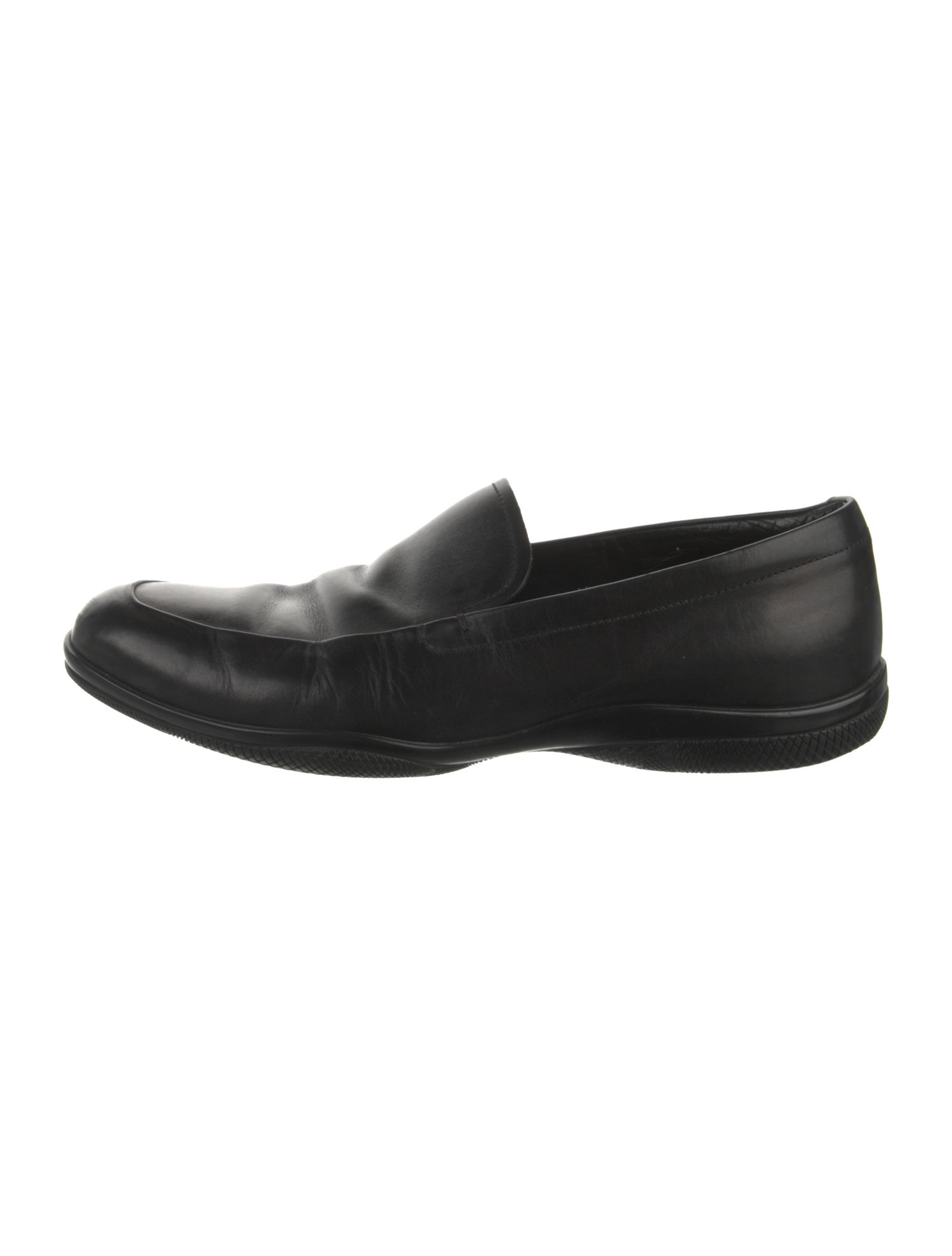 Prada Sport Leather Loafers