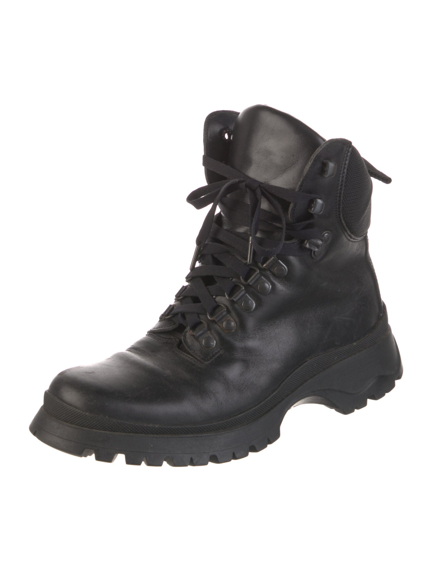 Prada Sport Vintage 1990's Combat Boots