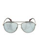 Prada Sport Aviator Mirrored Sunglasses