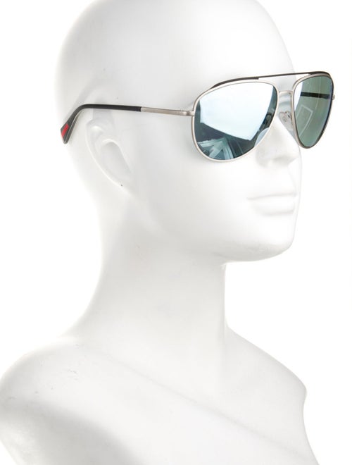 Prada Sport Aviator Mirrored Sunglasses