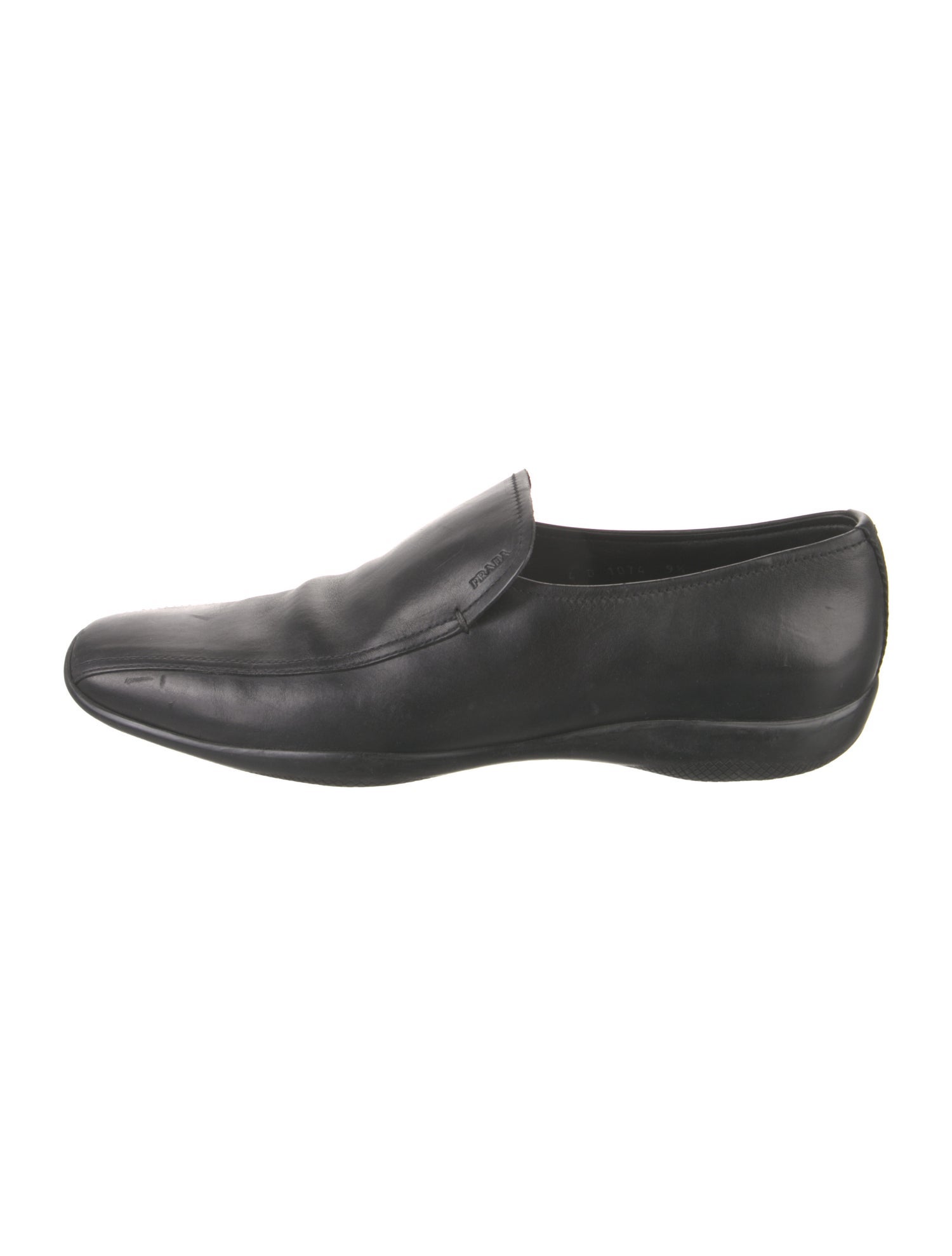 Prada Sport Leather Loafers