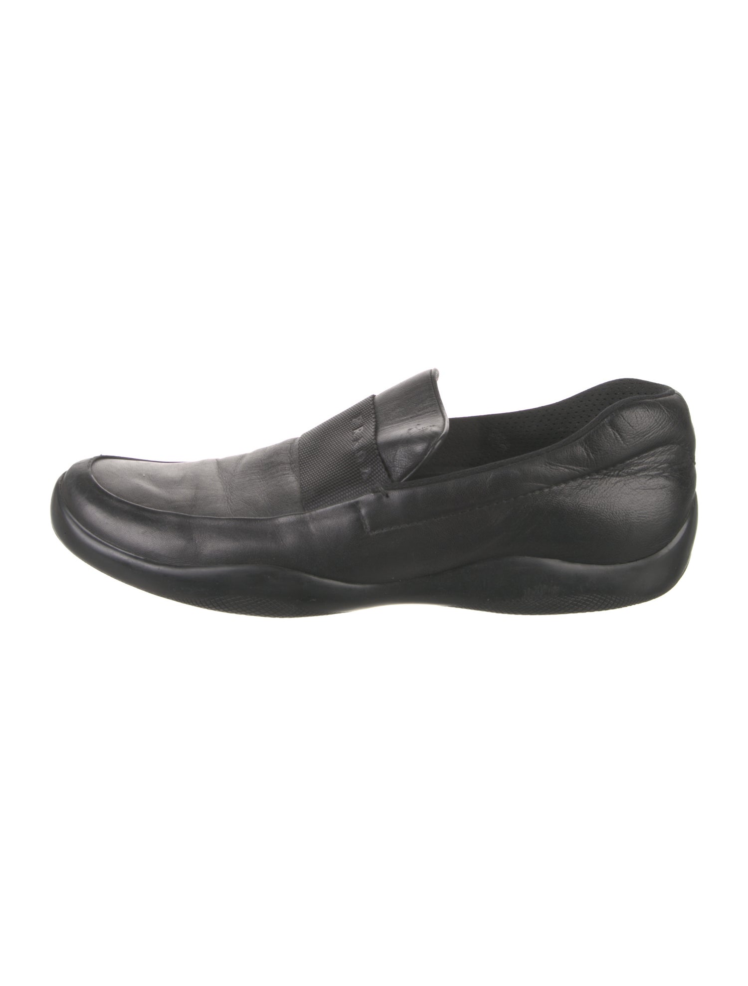 Prada Sport Leather Dress Loafers