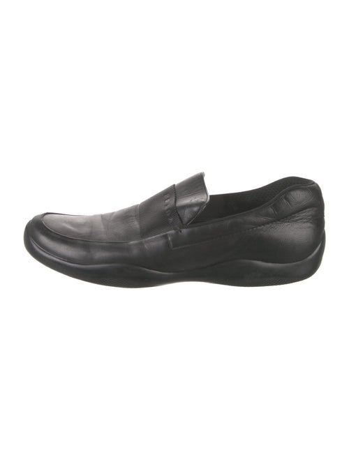 Prada Sport Leather Dress Loafers