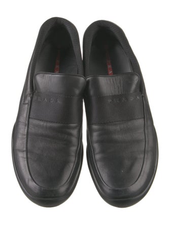 Prada Sport Leather Dress Loafers