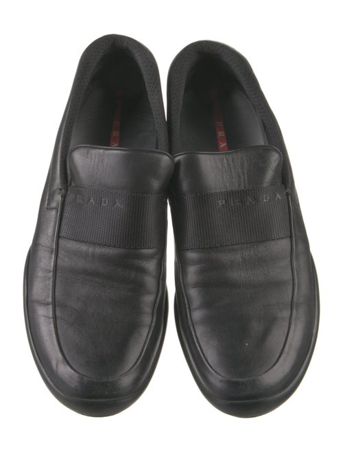 Prada Sport Leather Dress Loafers