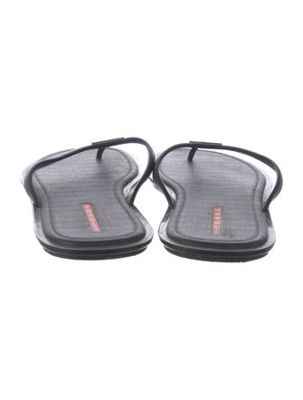 Prada Sport Rubber Flip Flops