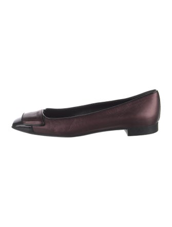 Prada Sport Leather Flats