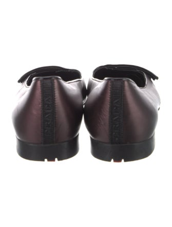Prada Sport Leather Flats