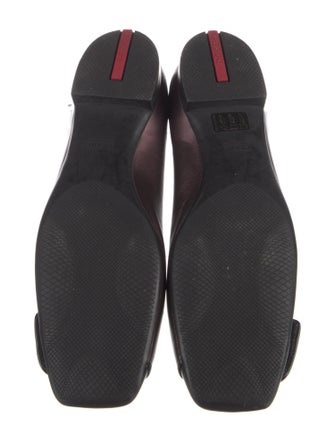 Prada Sport Leather Flats