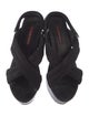 Prada Sport Leather Slingback Sandals